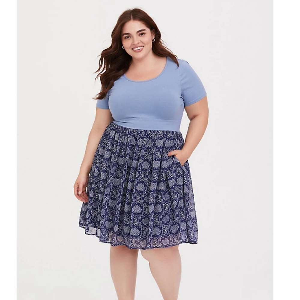 NWT Torrid Disney Bambi dress sz 0